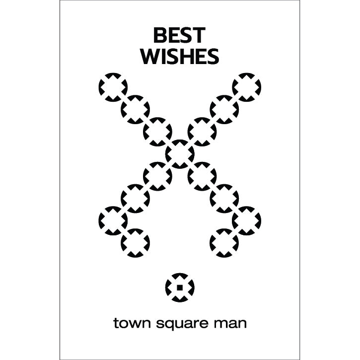 town square man wish card