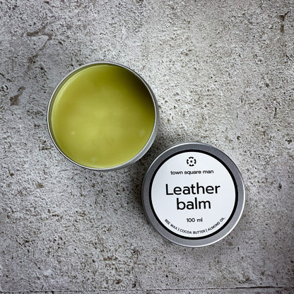 Leather balm